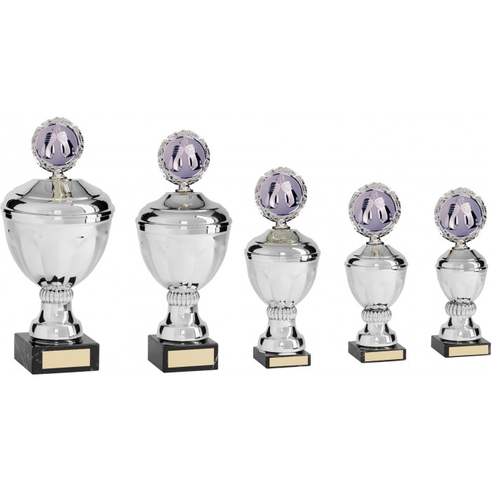 MARTIAL ARTS CENTRE TROPHY WITH CHOICE OF SPORTS CENTRE  - AVAILABLE IN 5 SIZES